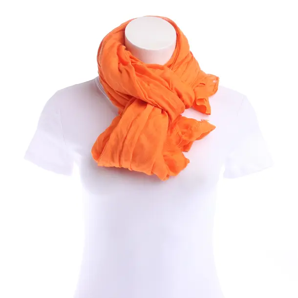 Tuch in Orange, Baumwolle, Hugo Boss Black Label