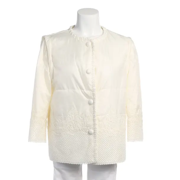Übergangsjacke in Weiß, Polyester, Ermanno Scervino