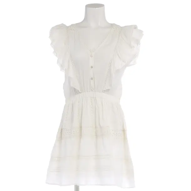 Kleid in Weiß, Baumwolle, LoveShackFancy