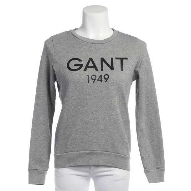 Sweatshirt in Grau, Baumwolle, Ganni