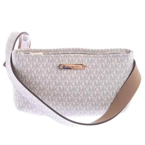 Gürteltasche in Weiß, Leder, Michael Kors