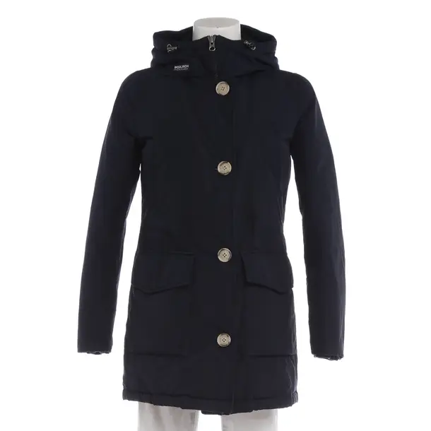Winterjacke in Blau, Baumwolle, Woolrich