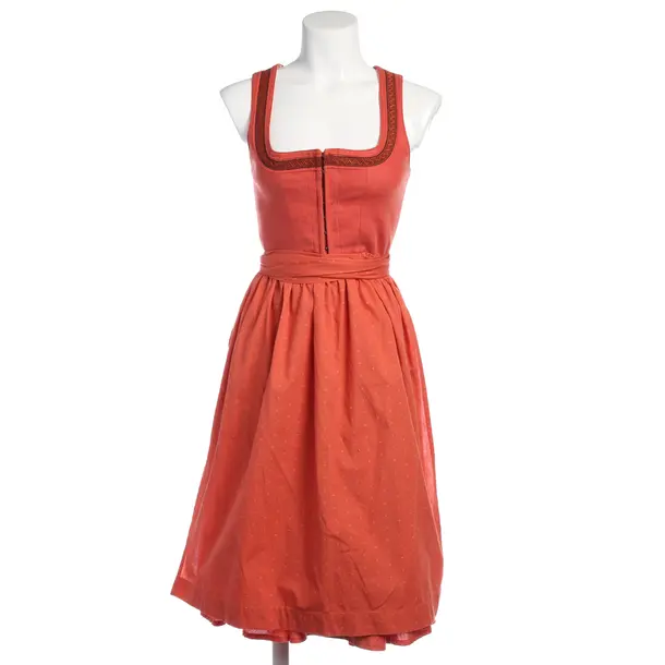 Kleid in Rot, Leinen, Lodenfrey