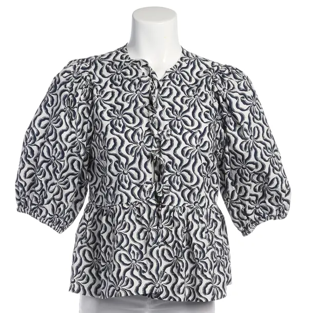 Sommerjacke in Weiß, Baumwolle, Ganni