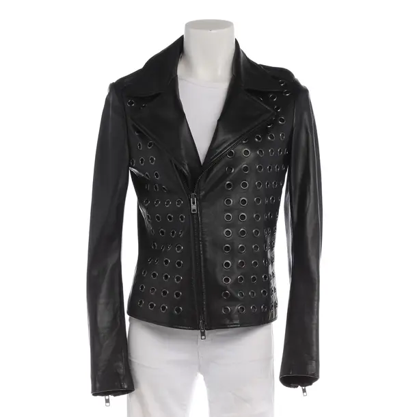 LeatherJacket in Black, Leather, Steffen Schraut