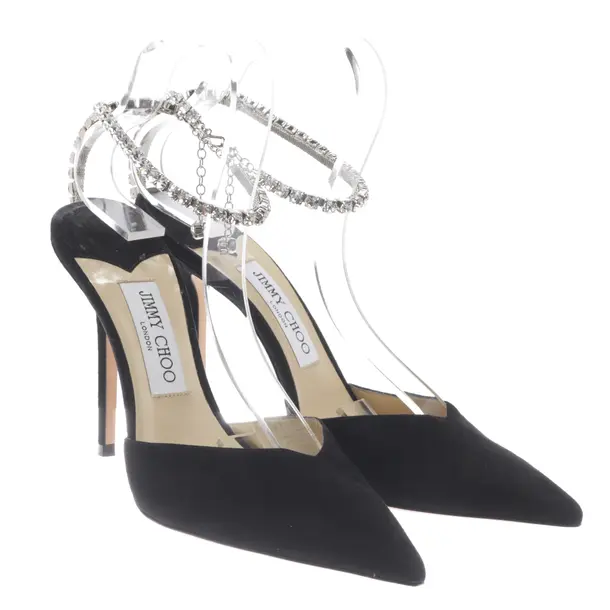Slingbacks in Schwarz, , Jimmy Choo