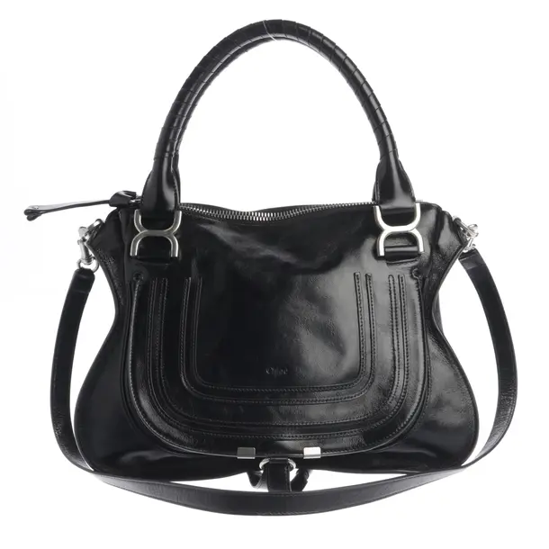 Schultertasche in Schwarz, Leder, Chloé