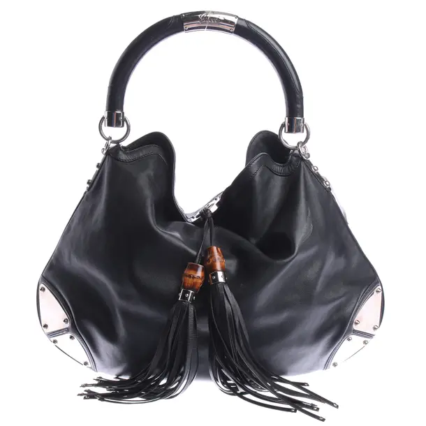 Shoulder Bag in Black, Leather, Gucci