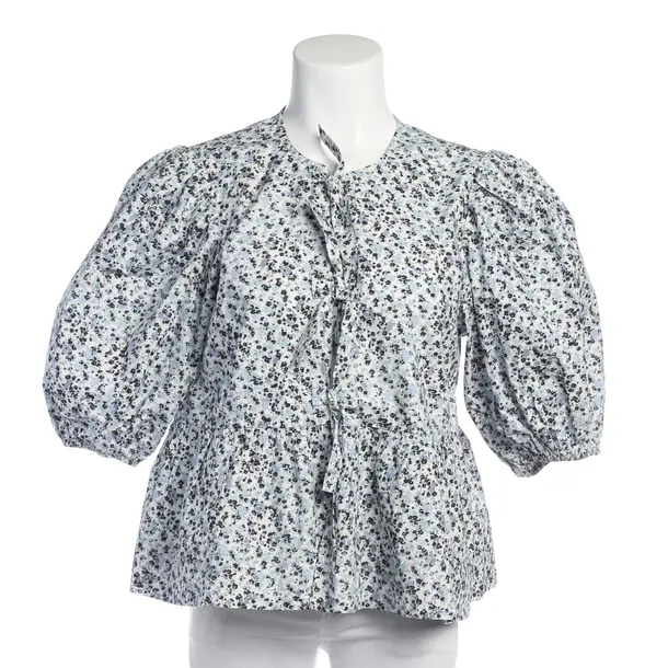 Summer Jacket in Blue, Cotton, Ganni