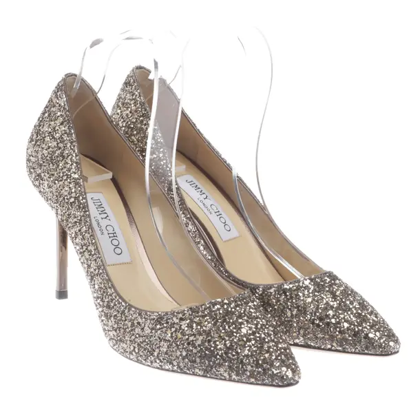 Pumps in Metallic, , Jimmy Choo