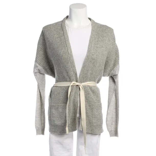 Cardigan in Gray, Wool, Jil Sander
