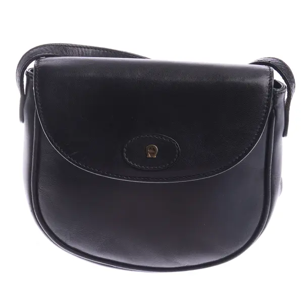 Evening Bag in Black, Leather, Aigner