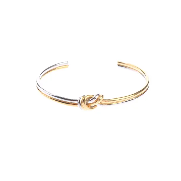Armband in Metallic, Metall (metallisch, metallisiert), Céline