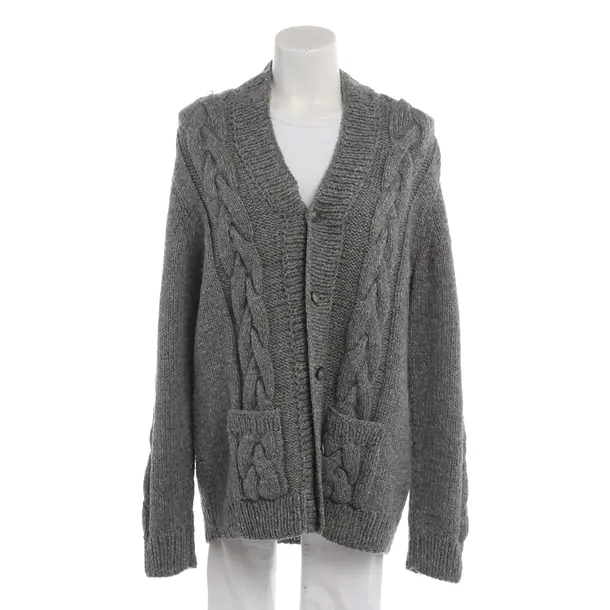 Cardigan in Gray, Wool, Maison Martin Margiela