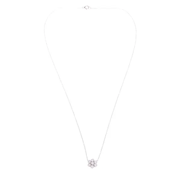 Halskette in Metallic, 925er Sterling Silber, Tiffany & Co