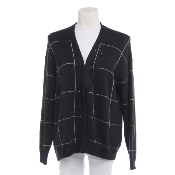 Cardigan in Blue, Cashmere, Brunello Cucinelli