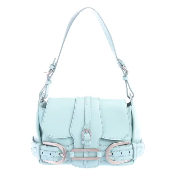 Handbag in Blue, Leather, Jimmy Choo