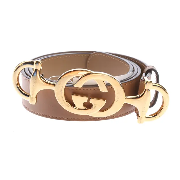 Gürtel in Braun, Leder, Gucci