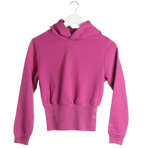 Hoodie in Pink, Cotton, Balenciaga