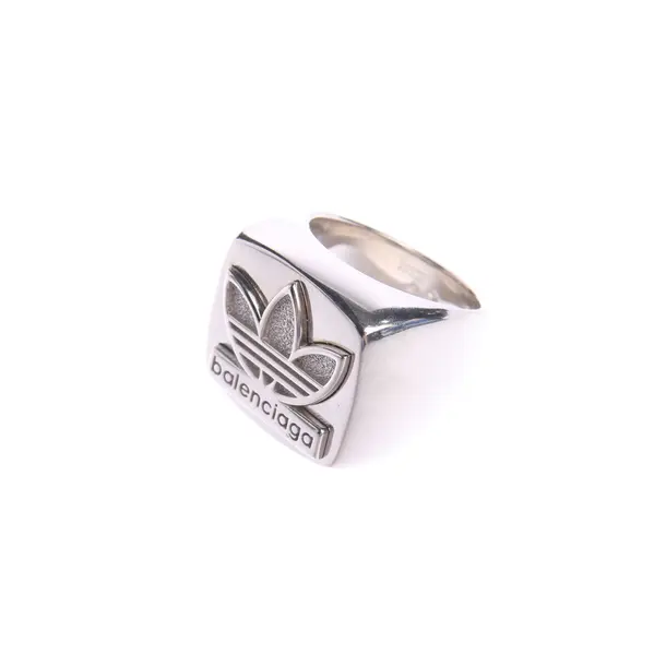 Ring in Metallic, Metall (metallisch, metallisiert), Balenciaga