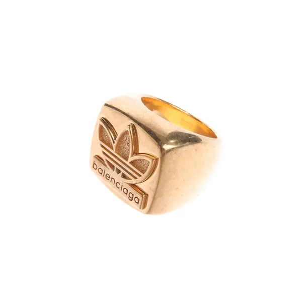 Ring in Metallic, Metall (metallisch, metallisiert), Balenciaga