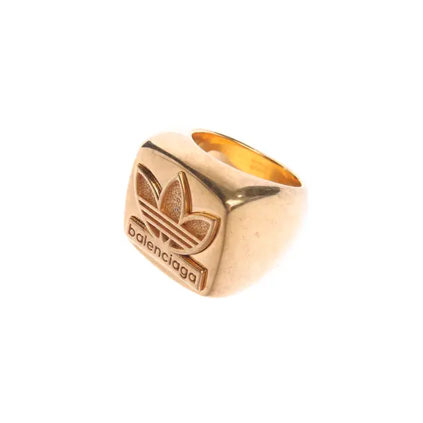 Ring in Metallic, Metall (metallisch, metallisiert), Balenciaga