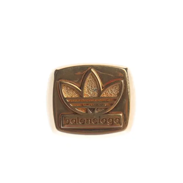 Ring in Metallic, Metall (metallisch, metallisiert), Balenciaga