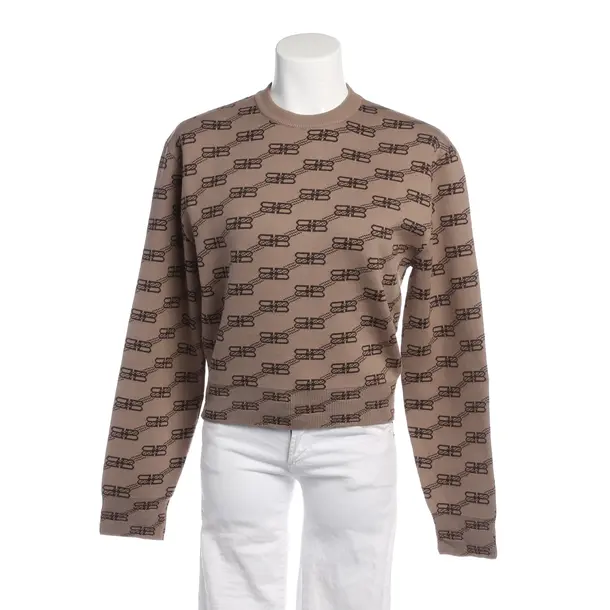 Sweatshirt in Braun, Baumwolle, Balenciaga