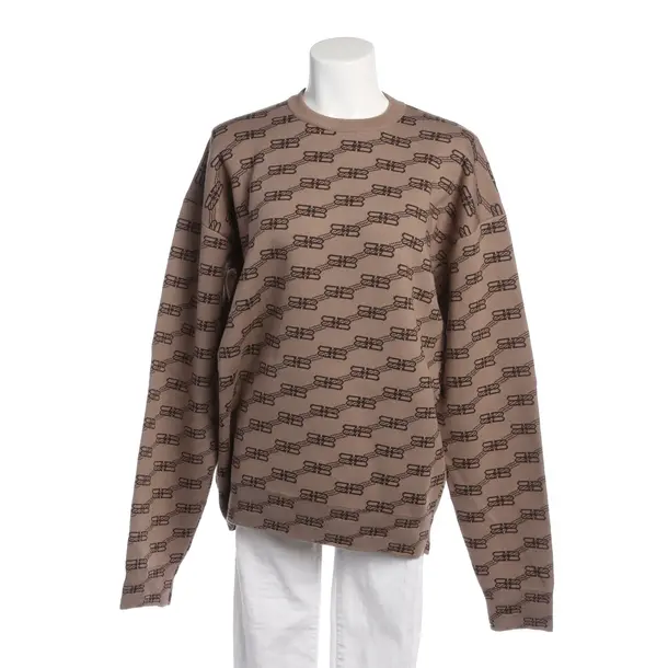 Sweatshirt in Braun, Baumwolle, Balenciaga