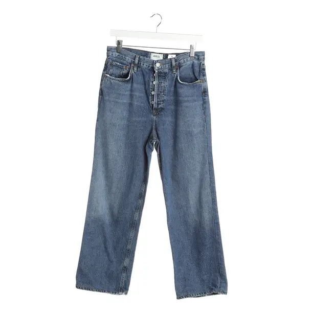 Straight Fit Jeans in Blue, Cotton, Agolde