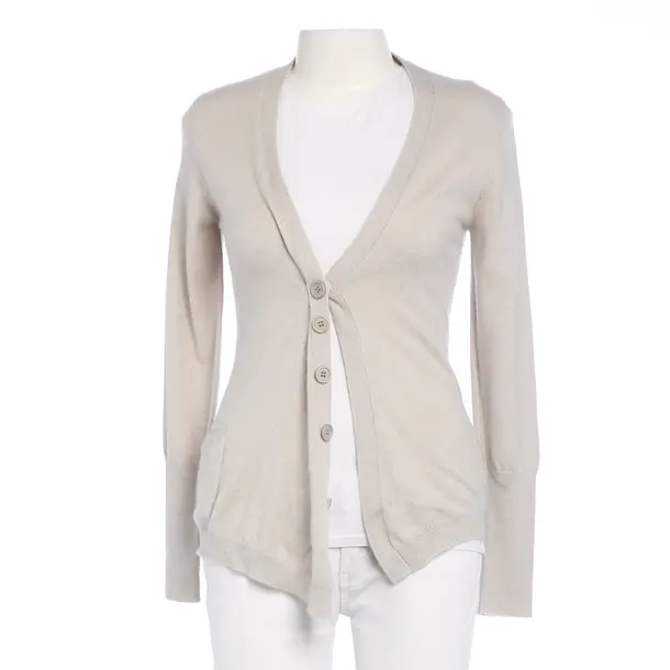 Strickjacke in Weiß, Kaschmir, Brunello Cucinelli