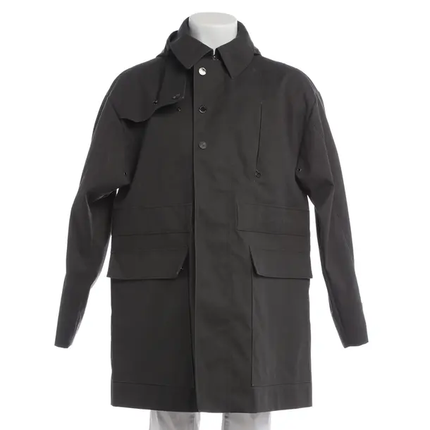 Overcoat in Gray, Polyester, Burberry