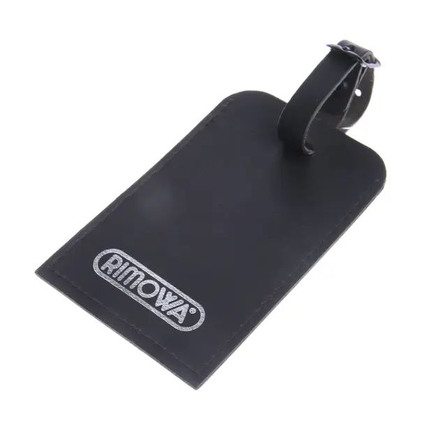 Anhänger in Schwarz, Leder, Rimowa