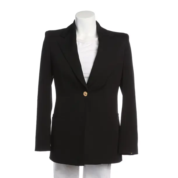 Blazer in Schwarz, Wolle, Versace