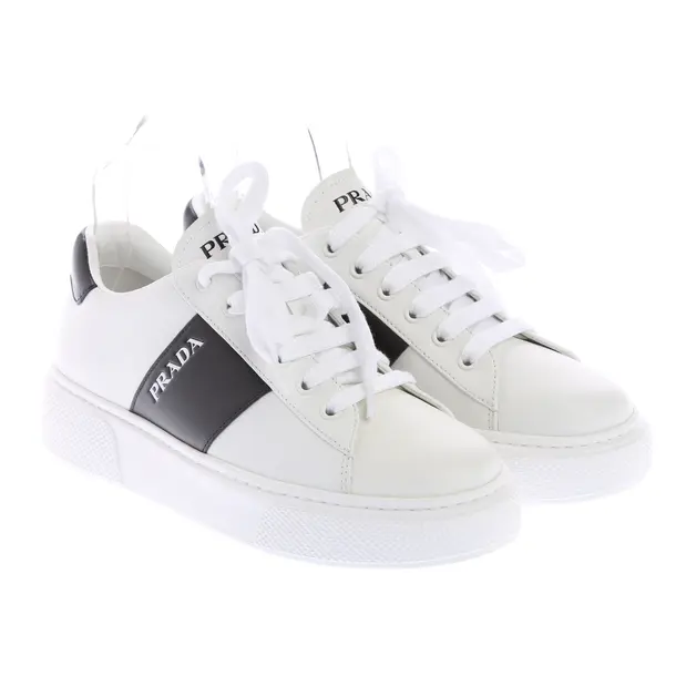 Sneaker in Weiß, , Prada