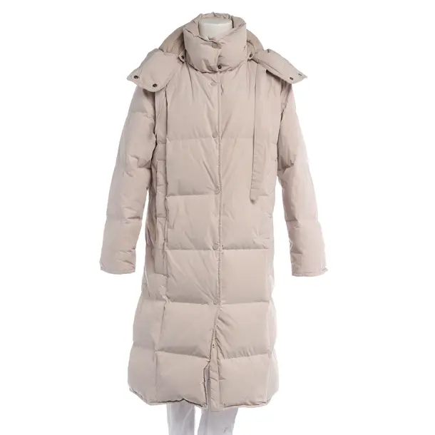 Winter Jacket in White, Polyester, Marc Cain
