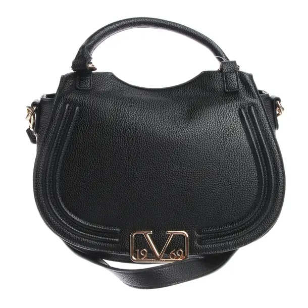 Shoulder Bag in Black, Leather, Designerartikel