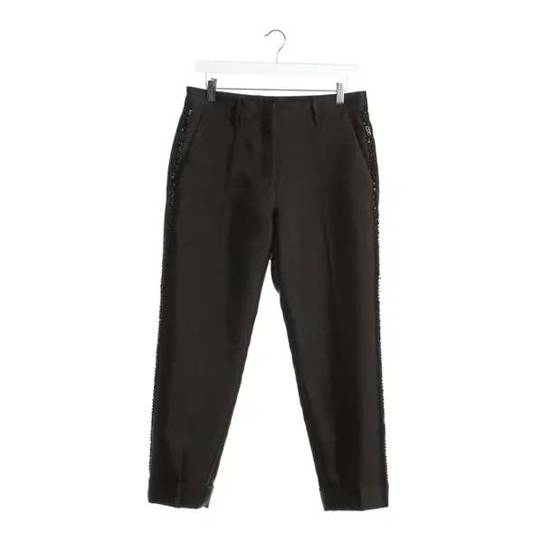 Pants in Black, Silk, Prada