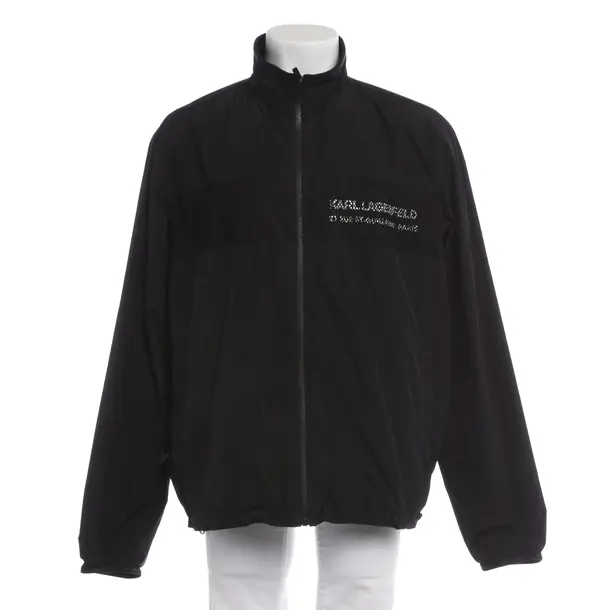 Mid-Season Jacket in Black, Polyimide, Karl Lagerfeld