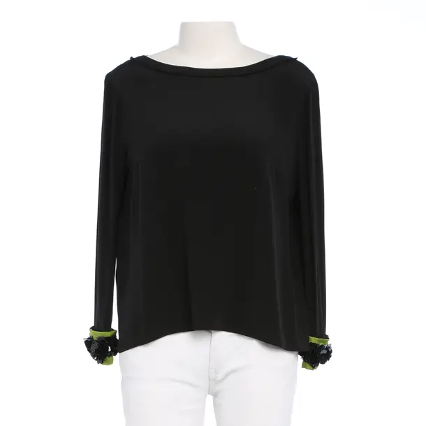 Blouse in Black, Silk, Prada