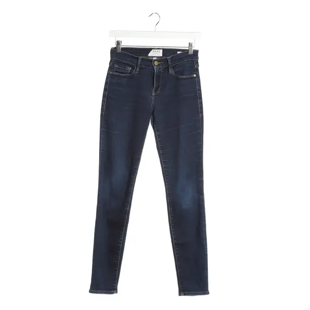 Skinny Jeans in Blue, Cotton, Frame
