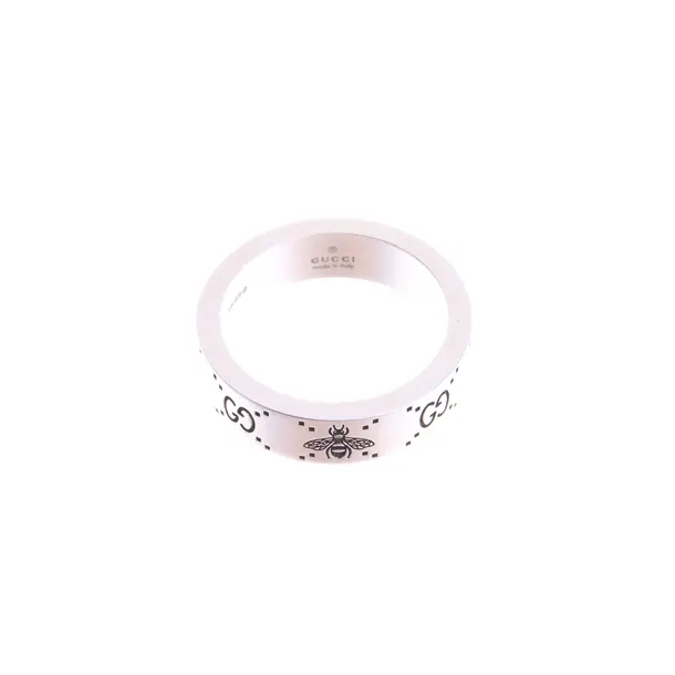 Ring in Metallic, 925er Sterling Silber, Gucci