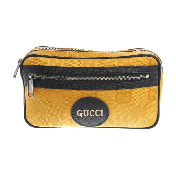 Gürteltasche in Gelb, Polyamid, Gucci