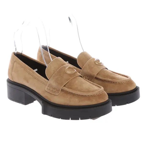 Loafers in Brown, , Coach