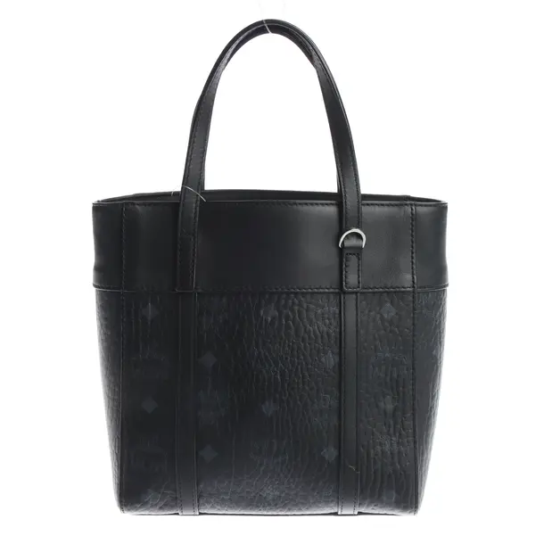 Handtasche in Schwarz, Leder, MCM