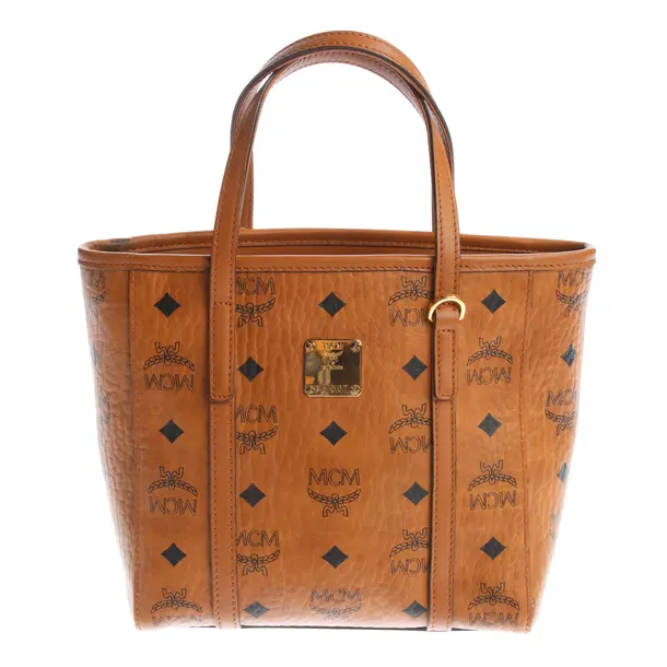 Handtasche in Braun, Leder, MCM