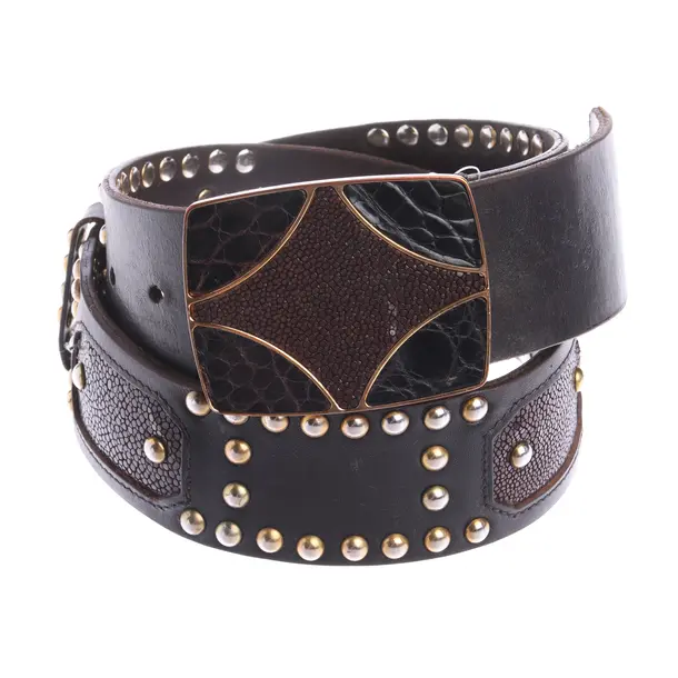 Belt in Brown, Leather, Prada