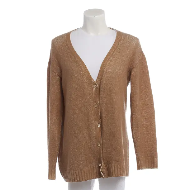 Strickjacke in Braun, Baumwolle, Prada