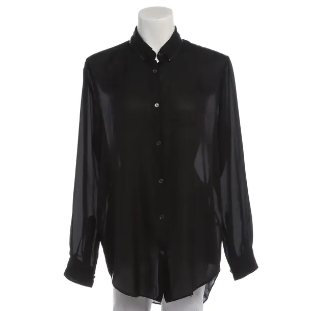 Bluse in Schwarz, Polyester, Acne Studios