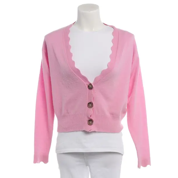 Cardigan in Pink, Wool, Jardin des Orangers